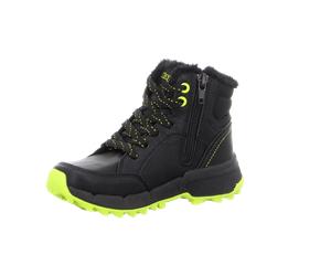 Kappa GRANE K Unisex Kids, black/lime für Kinder, schwarz, Größe 27 EU
