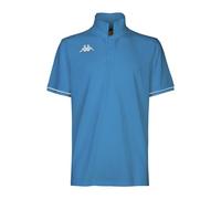Kappa Barli Short Sleeve Polo Blau 4XL Herren