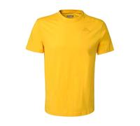 Kappa Herren Cafers Slim Tee Bequemes und stilvolles technisches T-Shirt, Gelb/Goldene Stange, XXL