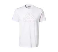Kappa Herren Cremy Tee Tshirt, weiß, XXL