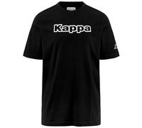 Kappa Herren Fromen Logo T-Shirt, Schwarz, 3XL