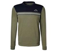 Kappa Herren Irisson Active Man Sweatshirt, Grün/Blau, S