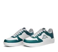 Kappa Herren Logo Maserta Sneaker, White Green Dk, 45 EU
