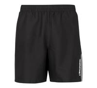 Kappa Herren Pantalón Corto Deportivo Cómodo Y Con Estilo Bequeme und stilvolle Sport-Shorts, Schwarz/Rauchgrau, M