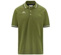 Kappa Herren-Poloshirt, T-Shirt, Piqué, Meer, Sport, Tennis, Boot, Fußball, Art. Maltax 5 Mss, Military-blue-white, Medium