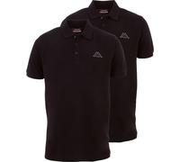 Kappa Herren Poloshirt Venist Men 2er Pack 707468 Caviar-M