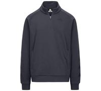 Kappa Herren-Sweatshirt Regular Fit aus angerautem Sweatshirt mit Frontreißverschluss, Seitentaschen, Mesh-Einsatz auf der Rückseite, gerippte Ärmelbündchen, gedrucktes Logo und Ärmel mit