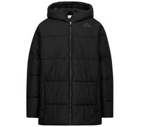Kappa Herrenjacke aus Nylon, gesteppt, gepolstert, Regular Fit mit Kapuze, Frontreißverschluss, Seitentaschen, elastischen Bündchen und aufgedrucktem Logo
