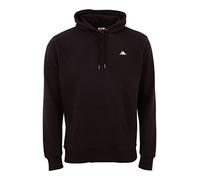 Kappa Hoodie VENNO I Unisex Kapuzen Sweatshirt I Pullover aus hochwertiger Baumwolle I Pulli für Freizeit & Sport I Kleidung für Frauen & Männer M ,19-4006 Caviar