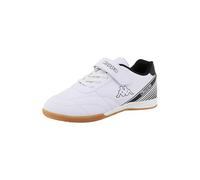 Kappa Indoor Kinder Hallenschuhe Weiß-Schwarz 95K0783001, Schuhgröße:29 EU
