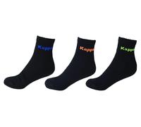 Kappa - Kappa - Socken 3-24 Paar Gr. 39-42 43-46 Schwarz 303N2I0 Kurz Sport Herren Damen 39-42 3 Paar - 303N2I0 - Gr. - 39-42