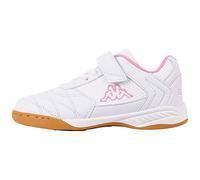 Kappa Kinder Sneaker Turnschuh 260765K 1021 Weiss/Rosa, Schuhgröße:28 EU