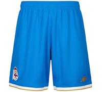 Kappa Kombat Ryder Sporthose LA CORUÑA 25/26, Kurze Spielhose, gerader Schnitt, elastischer Bund mit Kordelzug, hochwertiges Design und sportlicher Stil, Blau/Weiß/Gold 12Y
