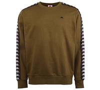 Kappa Lasse Sweatshirt 312008-18-0523, Mens Sweatshirt, Brown, XL EU