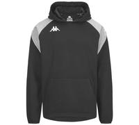 Kappa Herren Hoodie Kappa LIANTO Black/Grey XXL