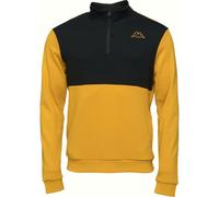Kappa LOGO EGAPI 1/2 ZIP Herren Sweatshirt, gelb, größe XXL 2XL