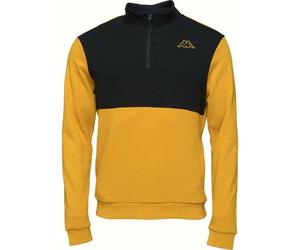 Kappa LOGO EGAPI 1/2 ZIP Herren Sweatshirt, gelb, größe XXL 2XL