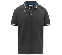 Kappa - Logo Maltax 5 MSS Polo - Graues Poloshirt - L - Grau