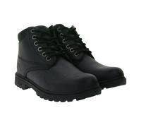 Kappa Logo Tennessee 2 Herren Winter-Stiefelette Schnür-Boots in Kunstleder-Optik 303UY90-935 Schwarz 42