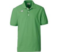 Kappa Poloshirt Kurzarm, sportlich Elegantes Polo für Herren, Polohemd aus 100% Baumwolle, Herrenbekleidung, grün, Gr. M