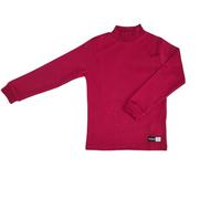 Kappa Rollkragenshirt für Jungen/Mädchen - Warmes Baumwollshirt für Kinder, rot, 4 Jahre