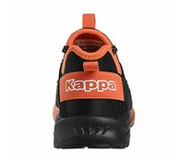 Kappa San Puerto Lace JR, Unisex-Sneaker für Erwachsene, Schwarz/Orange, Größe 39, Black ORANGE, 39 EU