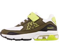 Sneaker KAPPA Gr. 27, weiß (white, army) Kinder Schuhe (12106667-27) white, army