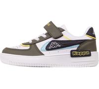 Kappa Sneaker für Kinder 260971MFK White/Army-26