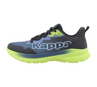 Kappa Sneaker Herren, Farbe:Coal-Lime, Größe:43