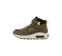 Sneakerboots KAPPA "Finno", Damen, Gr. 34, khaki, gelb, Synthetik, sportlich, Schuhe, Winterschuhe, Winterboots, Sneaker (34661542-34) khaki, gelb
