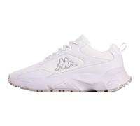 Kappa STYLECODE: 243420 YANOE Unisex Sneaker, White/L´Grey, 38 EU