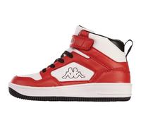 Kappa STYLECODE: 261076K ALID K Unisex Kids Sneaker, White/Red, 30 EU