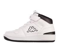 Kappa STYLECODE: 261097K CODA MID K Unisex Kids Sneaker, White/Black, 30 EU