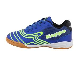 Kappa Supremo Jungen 95k0233009 Sneaker, Royal Lime, 38 EU