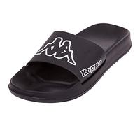 Kappa Unisex Badeschlappen KRUS 242794 Black/White 40