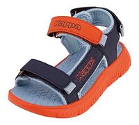 Kappa Unisex Cane mf k Sandalen, Orange/Navy, 30 EU