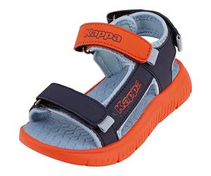 Kappa Unisex Cane mf k Sandalen, Orange/Navy, 30 EU