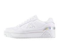 Kappa Unisex STYLECODE: 243235 EMELA Women Sneaker, White/Multi, 41 EU