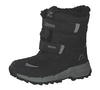Kappa Unisex Kinder Cekis Tex K Unisex Kids Straßen-Laufschuh, Black Silver, 25 EU