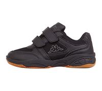 Kappa Unisex Kinder Dacer Kids sports shoes, 1116 Black Grey, 26 EU