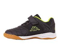 Kappa Unisex Kinder Damba K Unisex Kids sports shoes, Schwarz, 25 EU