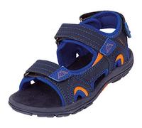 Kappa Unisex Kinder early kids Riemchensandalen, Blau Navy Orange 6744, 28 EU