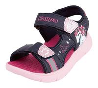 Kappa Unisex Kinder Flake Sun K Sandale, Navy Pink, 33 EU
