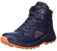 Kappa Unisex Kinder Grane K Sneaker, Navy Orange, 34 EU