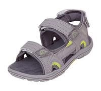 Kappa Unisex Kinder Sandale Schuhe 260373 grau, Schuhgröße:34 EU