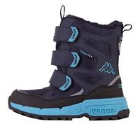 Kappa Unisex Kinder Stiefel Winterschuh gefüttert blau 260902T, Schuhgröße:37 EU