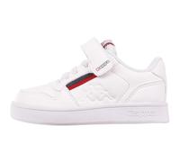 Kappa Unisex Kinder Stylecode: Marabu Ii M Unisex Kids Sneaker, White Red, 21 EU