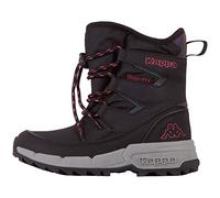 Kappa Unisex Kinder Youma Tex K Unisex Kids Straßen Laufschuh, 1122 Black Pink, 25 EU