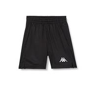 Kappa Unisex Kinder Zenio Logo Shorts, Schwarz, 8Y