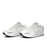 Kappa Unisex Logo Voghera 5 Gymnastikschuh, Bianco White Grey Lt, 46 EU